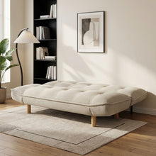 Load image into Gallery viewer, Alnwick 3 Seater Sofa Bed - Beige