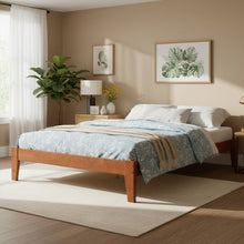 Load image into Gallery viewer, Meri Queen Wooden Bed Frame - Oak