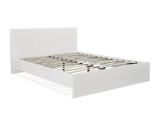 Load image into Gallery viewer, Tongass Queen Wooden Bed Frame - White