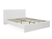 Load image into Gallery viewer, Tongass Queen Wooden Bed Frame - White
