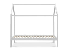 Load image into Gallery viewer, Mayon Single Wooden House Bed Frame - White