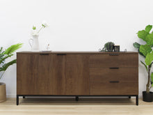 Load image into Gallery viewer, Ocala Sideboard Buffet Table - Walnut
