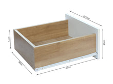 Load image into Gallery viewer, Harris 3 Door Wardrobe with Drawers - Oak + White