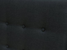 Load image into Gallery viewer, Susan King Single Fabric Upholstered Headboard - Black