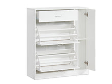 Load image into Gallery viewer, Kihona 3 Drawer Shoe Cabinet Storage Rack - White