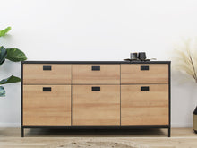 Load image into Gallery viewer, Morris Sideboard Buffet Table - Oak
