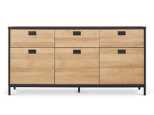 Load image into Gallery viewer, Morris Sideboard Buffet Table - Oak
