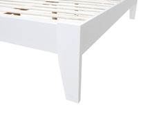 Load image into Gallery viewer, Meri Queen Wooden Bed Frame - White