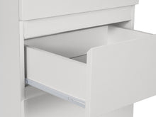 Load image into Gallery viewer, Tongass Wooden Slim Tallboy 6 Drawers - White

