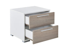 Load image into Gallery viewer, Waipoua Bedside Table Nightstand - GREY OAK
