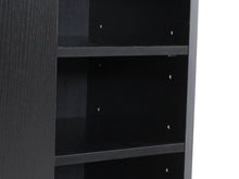 Load image into Gallery viewer, Maui 2 Door Shoe Cabinet Storage Rack - Black
