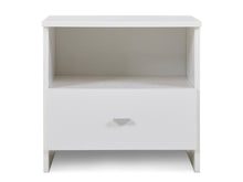 Load image into Gallery viewer, Makalu Wooden Bedside Table Nightstand - White
