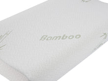 Load image into Gallery viewer, Memory Foam Pillow with Bamboo Cover 2PCS - M
