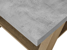 Load image into Gallery viewer, Tommie Rectangular Coffee Table - Cement + Oak
