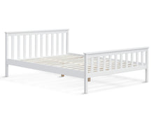 Load image into Gallery viewer, Andes Queen Wooden Bed Frame - White At Betalife
