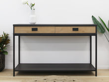 Load image into Gallery viewer, Morris Wooden Console Table - Oak
