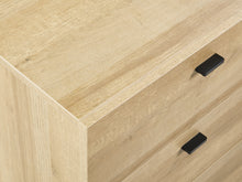 Load image into Gallery viewer, Hekla Tallboy 5 Drawer Chest Dresser - Oak
