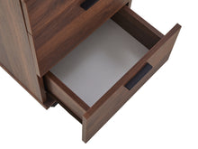 Load image into Gallery viewer, Nakia 3 Drawer Filing Cabinet - Walnut
