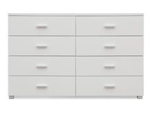 Load image into Gallery viewer, Bram Tallboy 8 Drawer Chest Dresser - White