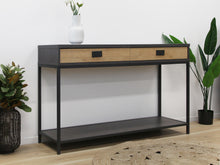 Load image into Gallery viewer, Morris Wooden Console Table - Oak
