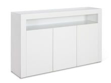 Load image into Gallery viewer, Shiel Sideboard LED Buffet Table Cabinet - White
