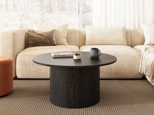 Load image into Gallery viewer, Adley Round Coffee Table 90cm - Black
