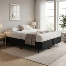 Load image into Gallery viewer, Vinson Fabric Super King Split Bed Base - Black