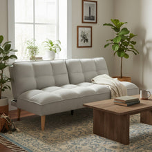 Load image into Gallery viewer, Barton 3 Seater Sofa Bed - Light Grey