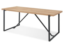 Load image into Gallery viewer, Liron Dining Table Rectangle 180x90cm - Oak
