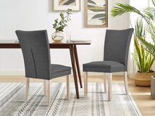 Load image into Gallery viewer, 22460 - Grace Upholstered Dining Chair - Set of 2 - Dark Grey - Betalife
