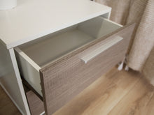 Load image into Gallery viewer, Waipoua Bedside Table Nightstand - GREY OAK
