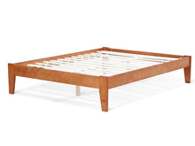 Load image into Gallery viewer, Meri Double Wooden Bed Frame - Oak