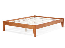 Load image into Gallery viewer, Meri Double Wooden Bed Frame - Oak
