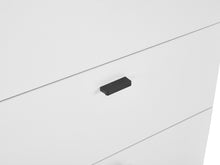 Load image into Gallery viewer, Hekla Tallboy 5 Drawer Chest Dresser - White