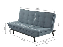 Load image into Gallery viewer, Dorking 3 Seater Sofa Bed - Anthracite Grey