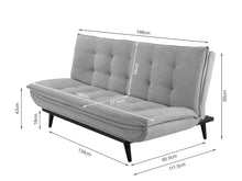 Load image into Gallery viewer, Dorking 3 Seater Sofa Bed - Grey