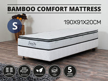 Load image into Gallery viewer, BetaLife Bamboo Comfort Series Mattress - SINGLE