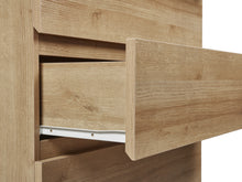 Load image into Gallery viewer, Harris 4 Drawers Tallboy - Oak
