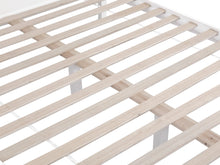 Load image into Gallery viewer, Kamet Double Wooden Bed Frame - White