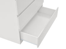 Load image into Gallery viewer, Tongass Wooden Tallboy 5 Drawers - White