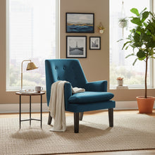 Load image into Gallery viewer, Mila Velvet Armchair - Blue