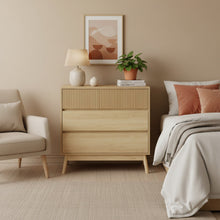 Load image into Gallery viewer, Shawnee 3 Drawers Tallboy - Oak
