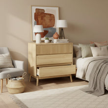 Load image into Gallery viewer, Shawnee 3 Drawers Tallboy - Oak