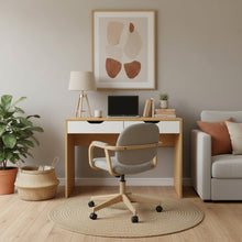 Load image into Gallery viewer, Schertz 100cm Computer Desk - Oak