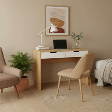 Load image into Gallery viewer, Schertz 100cm Computer Desk - Oak