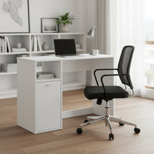 Load image into Gallery viewer, Makalu 100cm Computer Desk - White