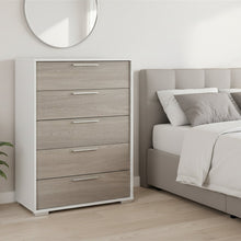 Load image into Gallery viewer, Waipoua 5 Drawer Tallboy - GREY OAK