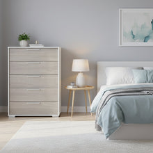 Load image into Gallery viewer, Waipoua 5 Drawer Tallboy - GREY OAK