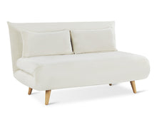 Load image into Gallery viewer, Hastings 2 Seater Fold-Out Sofa Bed - Beige
