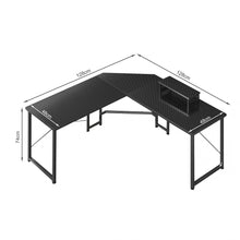 Load image into Gallery viewer, Marcus Gaming Corner Desk - Carbon Black